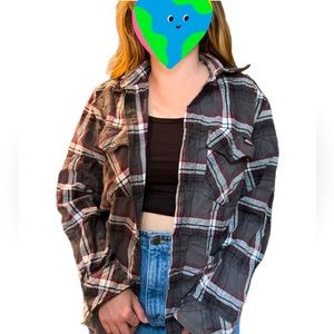 Worn In Dickies Flannel Workwear